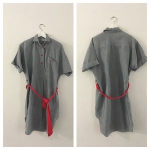 Vintage shirt dress